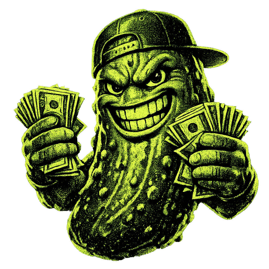 Pickles Mascot